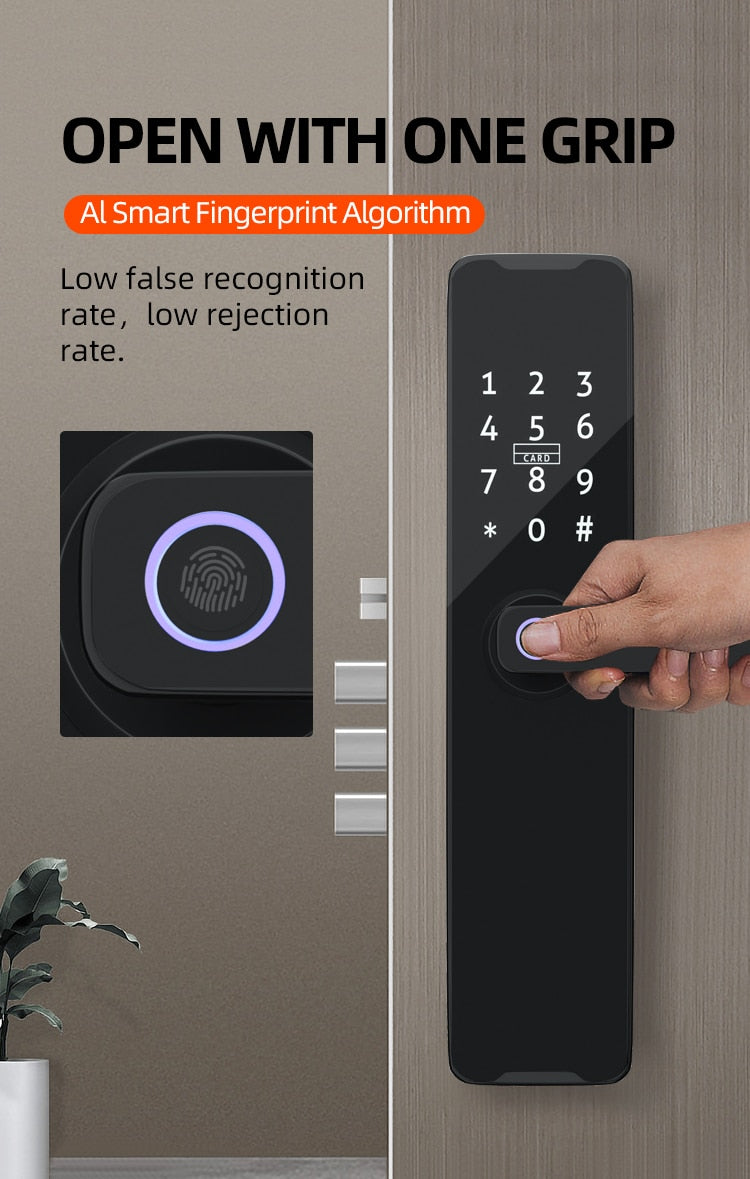 Biometric Fingerprint Door Lock Smart Lock
