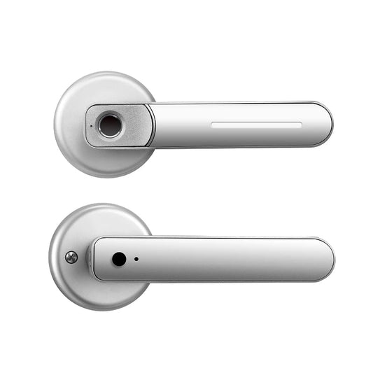 Fingerprint Door Lock Handle USB Rechargeable