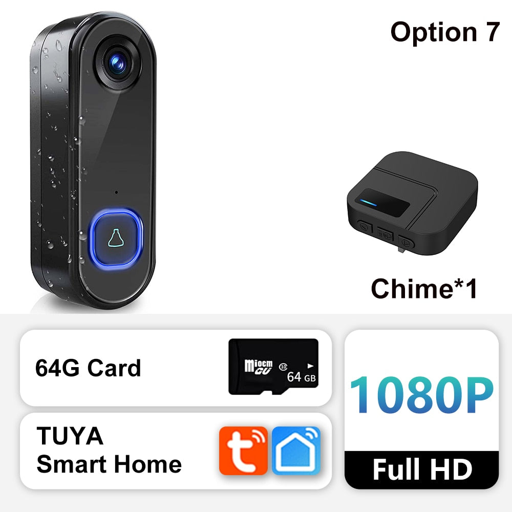 Video Doorbell WIFI 1080P HD Outdoor