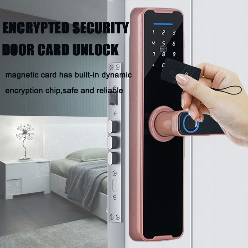 Biometric Fingerprint Door Lock for Wooden