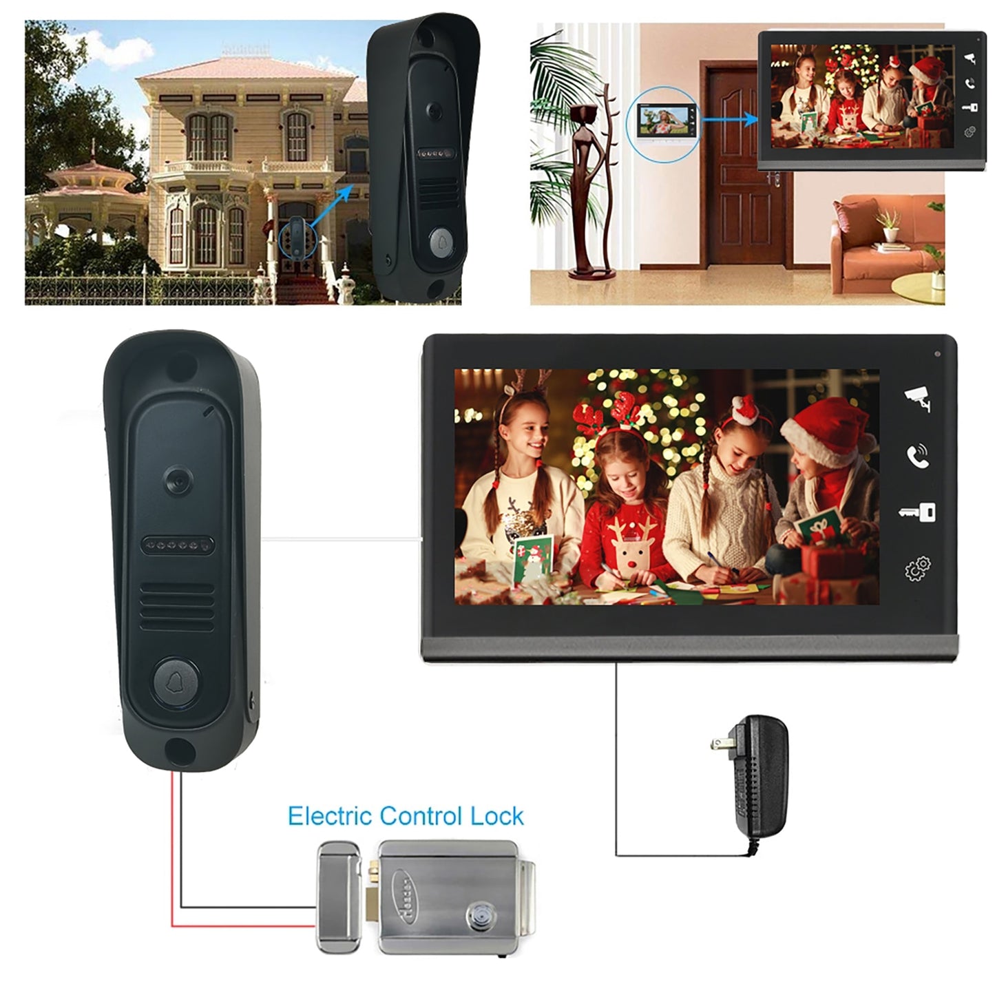 VIDEW 4 Wired Video Doorbell Intercom