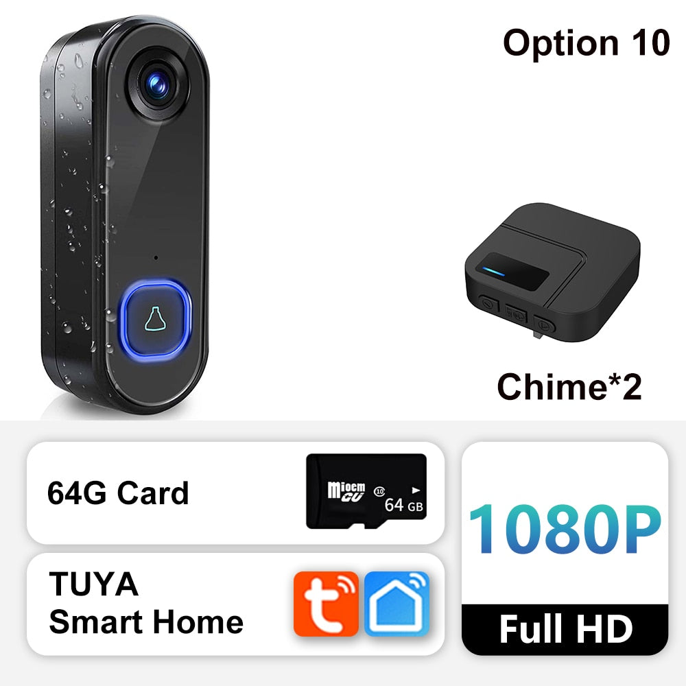 Video Doorbell WIFI 1080P HD Outdoor
