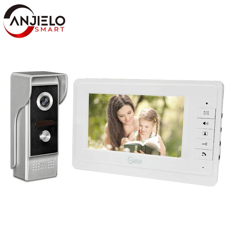 7 Inch Video Doorbell Intercom With Camera