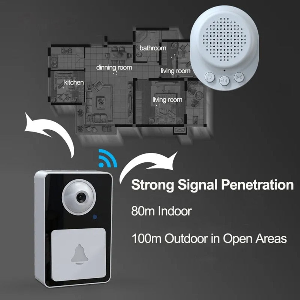 Smart Video Doorbell Professional Waterproof
