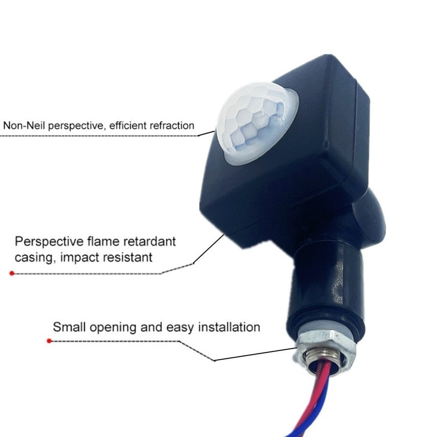 85-265V IP65 Motion Sensor Adjustable